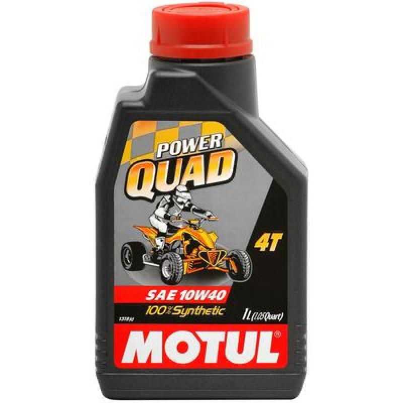 Купить Масло моторное 10W40 MOTUL Powerquad  4T (1L) для квадроцикло синтетика